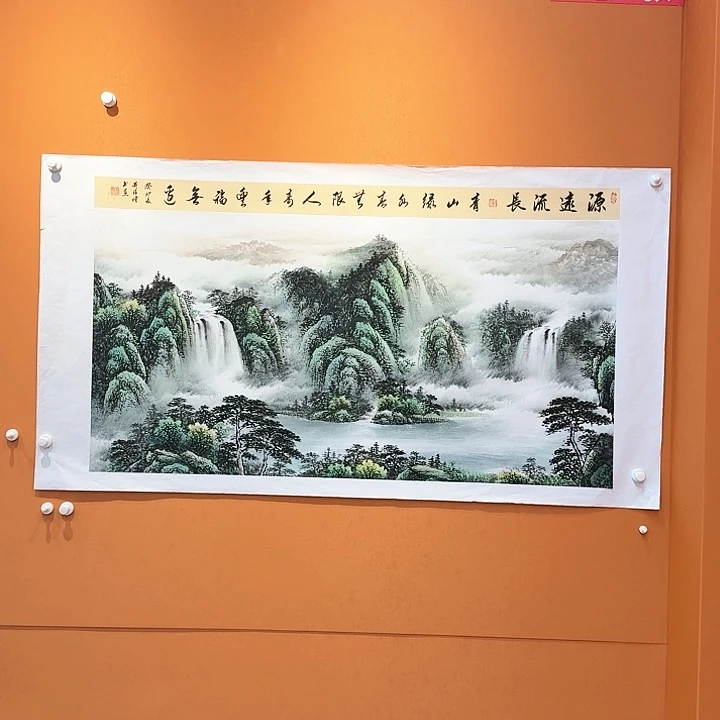 国画书法作品多次参加