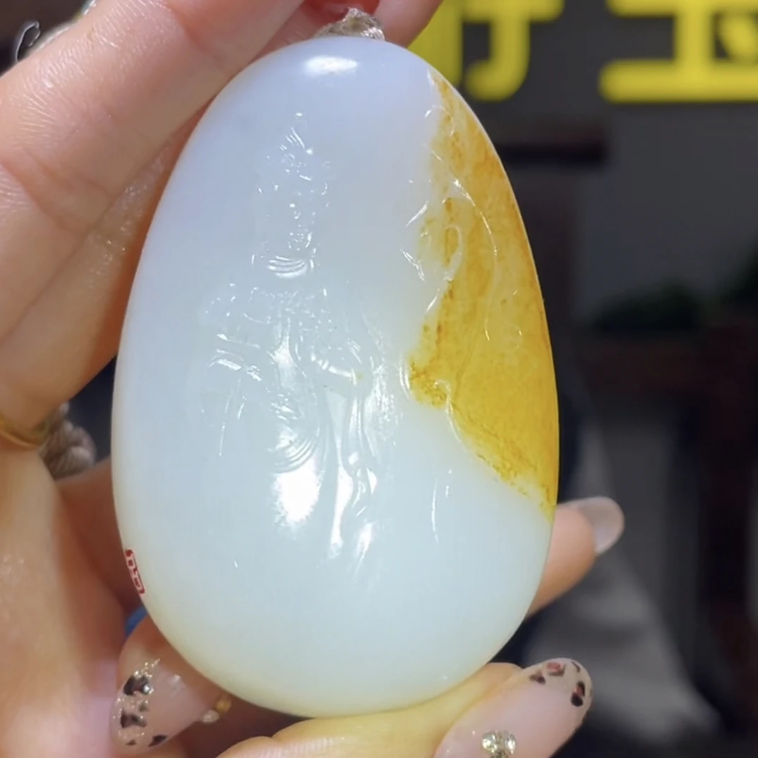 和田玉手把首饰珠宝拍一发一