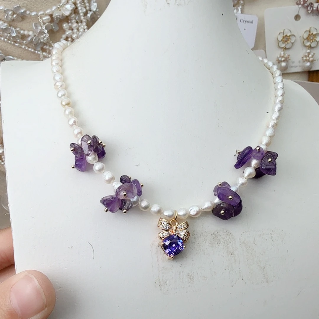 淡水珍珠颈饰未镶嵌