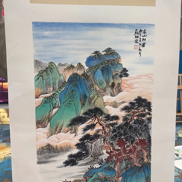 国画画家苏珊精品原作