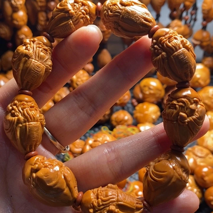 吊坠橄榄核寿星佬