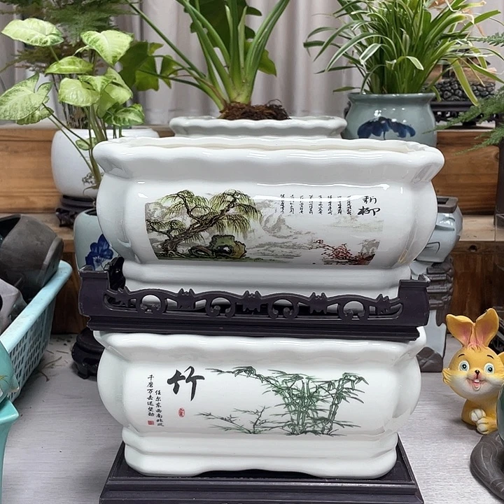 工厂直销花盆精品盆景绿植花盆