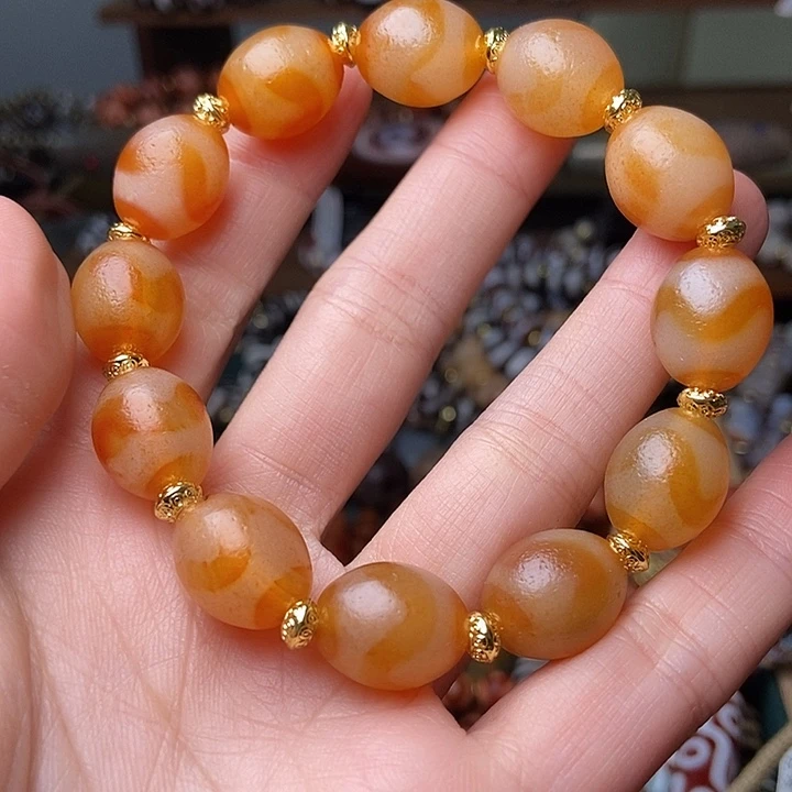 玛瑙/玉髓未镶嵌手链