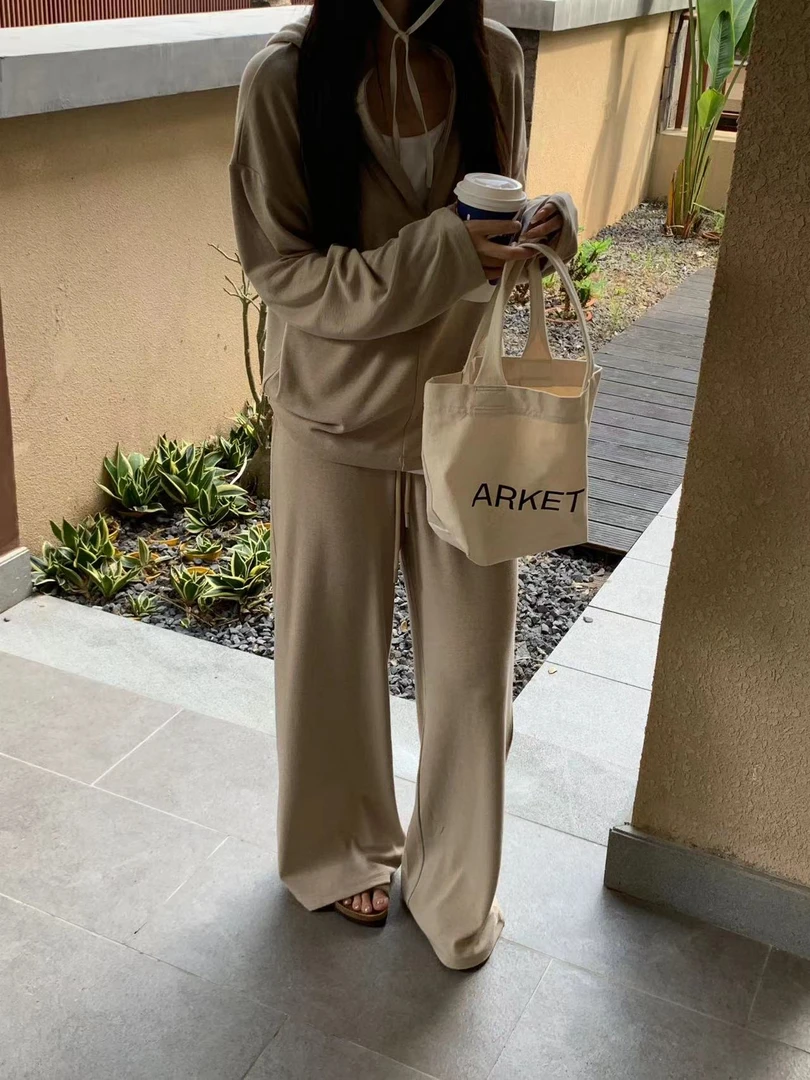 Ersan#百搭假两件套装#7254（裤长100cm）【福福】