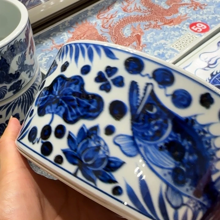 【闪购商品】沛*景德镇手工手绘陶瓷