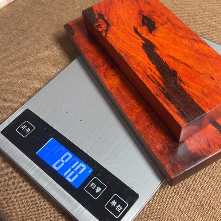 香榧木小叶紫檀随行手把件