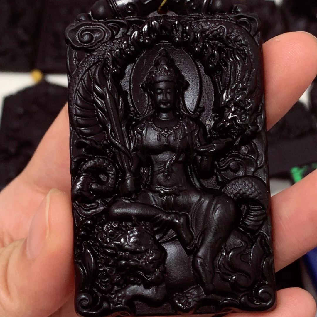 天然a货钢琴黑挂件