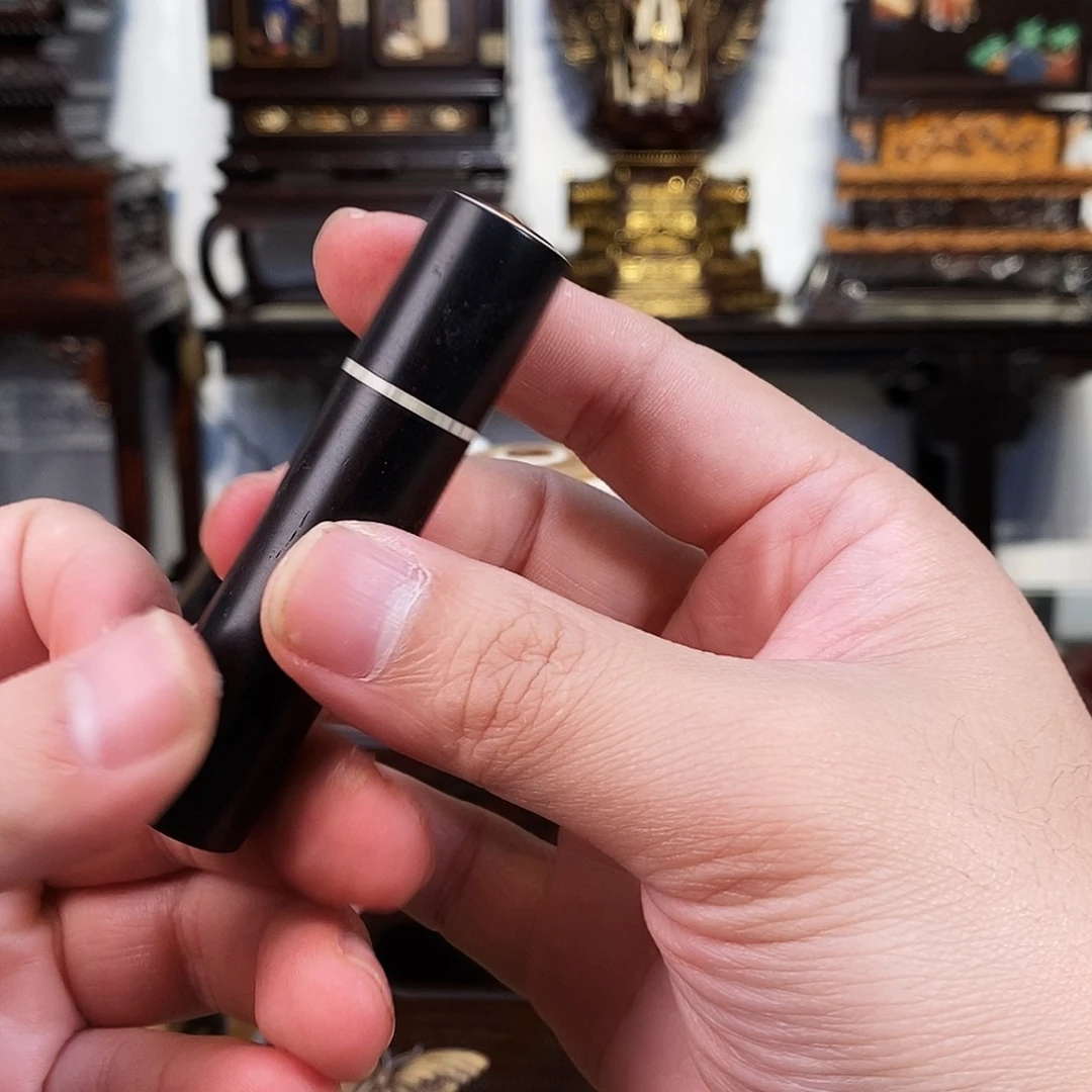 黑酸枝木类成套家具紫光檀香筒