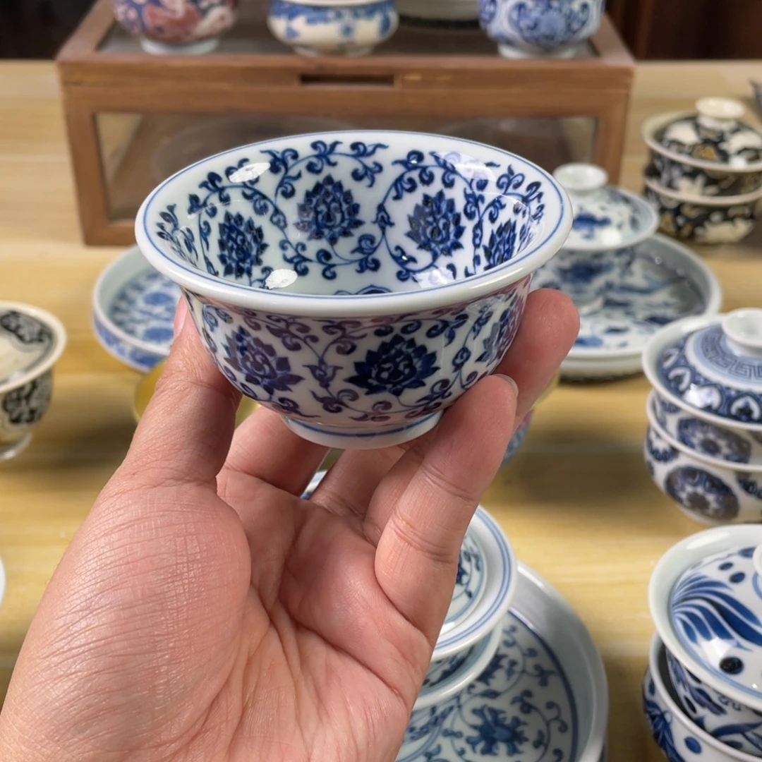 景德镇手工手绘陶瓷茶具