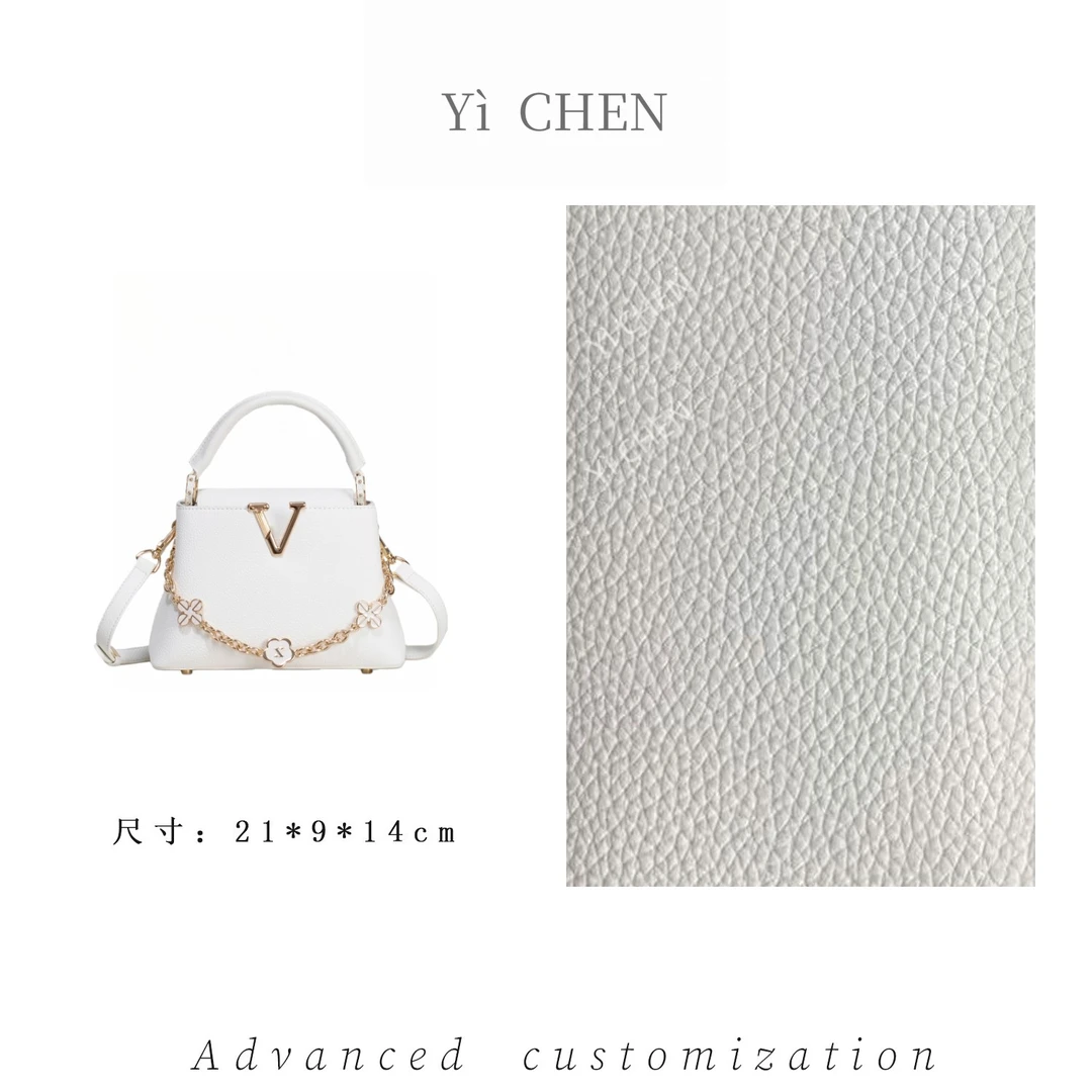 【Yì CHEN】GQ-9028-米白 简约时尚女士新款轻奢单肩斜跨包