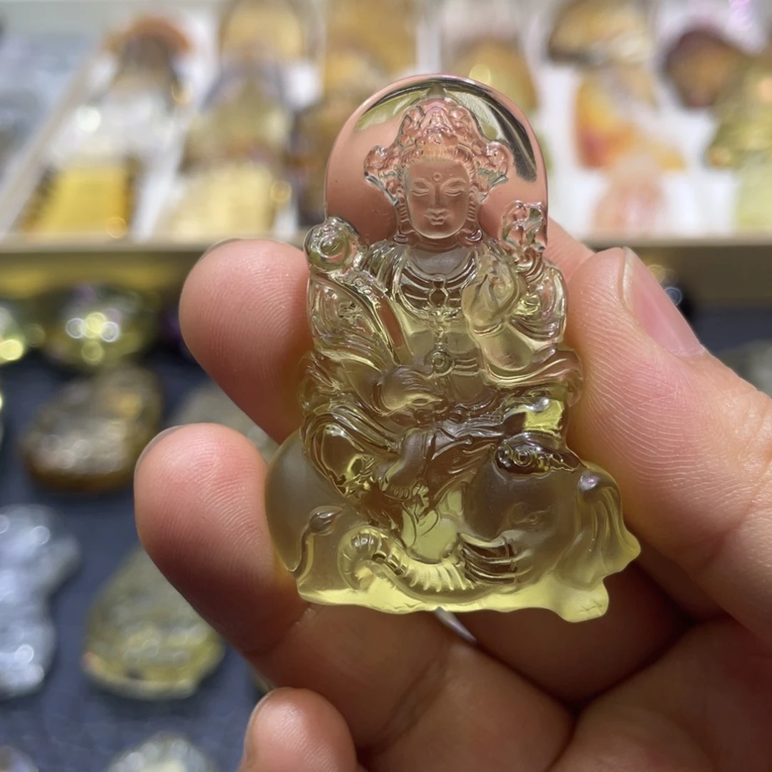 水晶颈饰未镶嵌定制