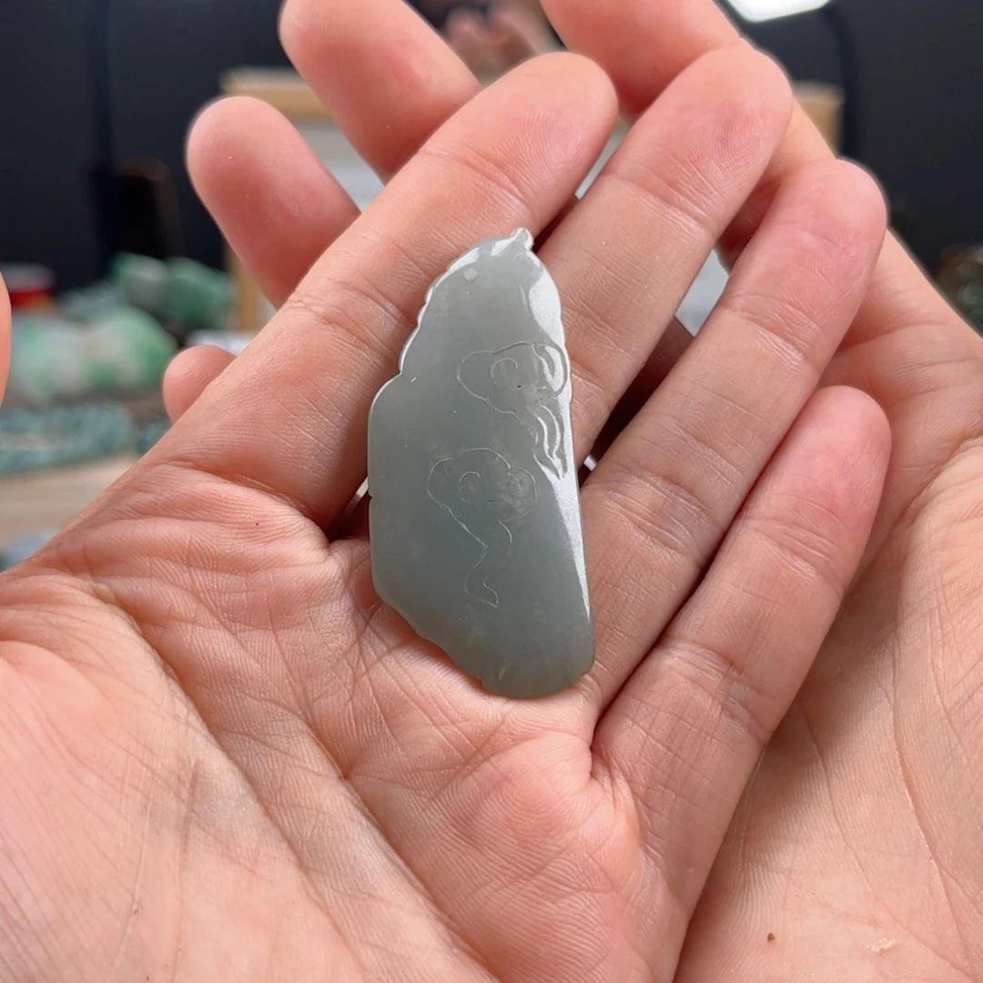 翡翠颈饰未镶嵌Е****а