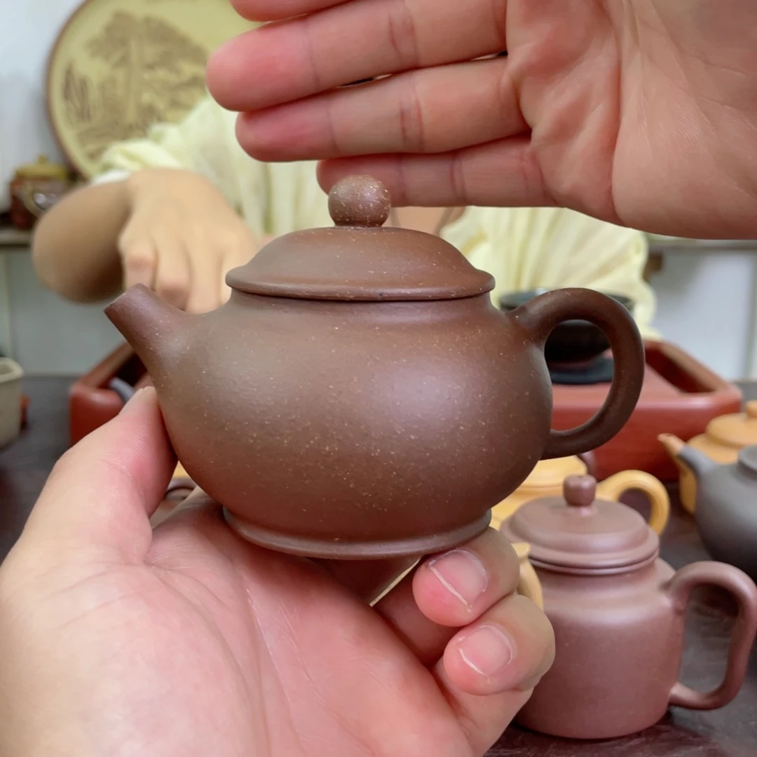 茶壶紫砂潘壶 段泥