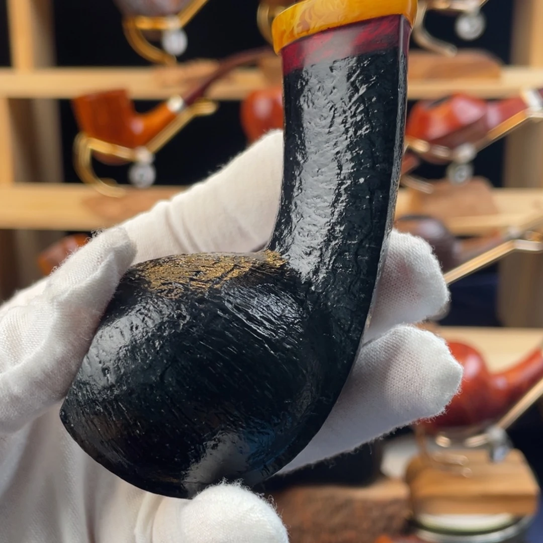 面***人石楠木手工制作工艺斗