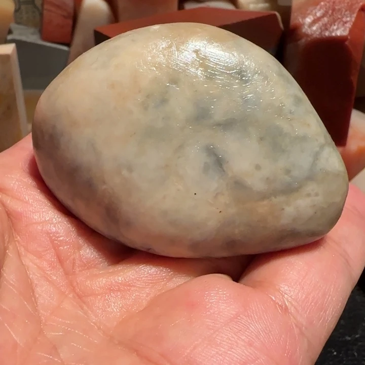 老挝石田黄原石，