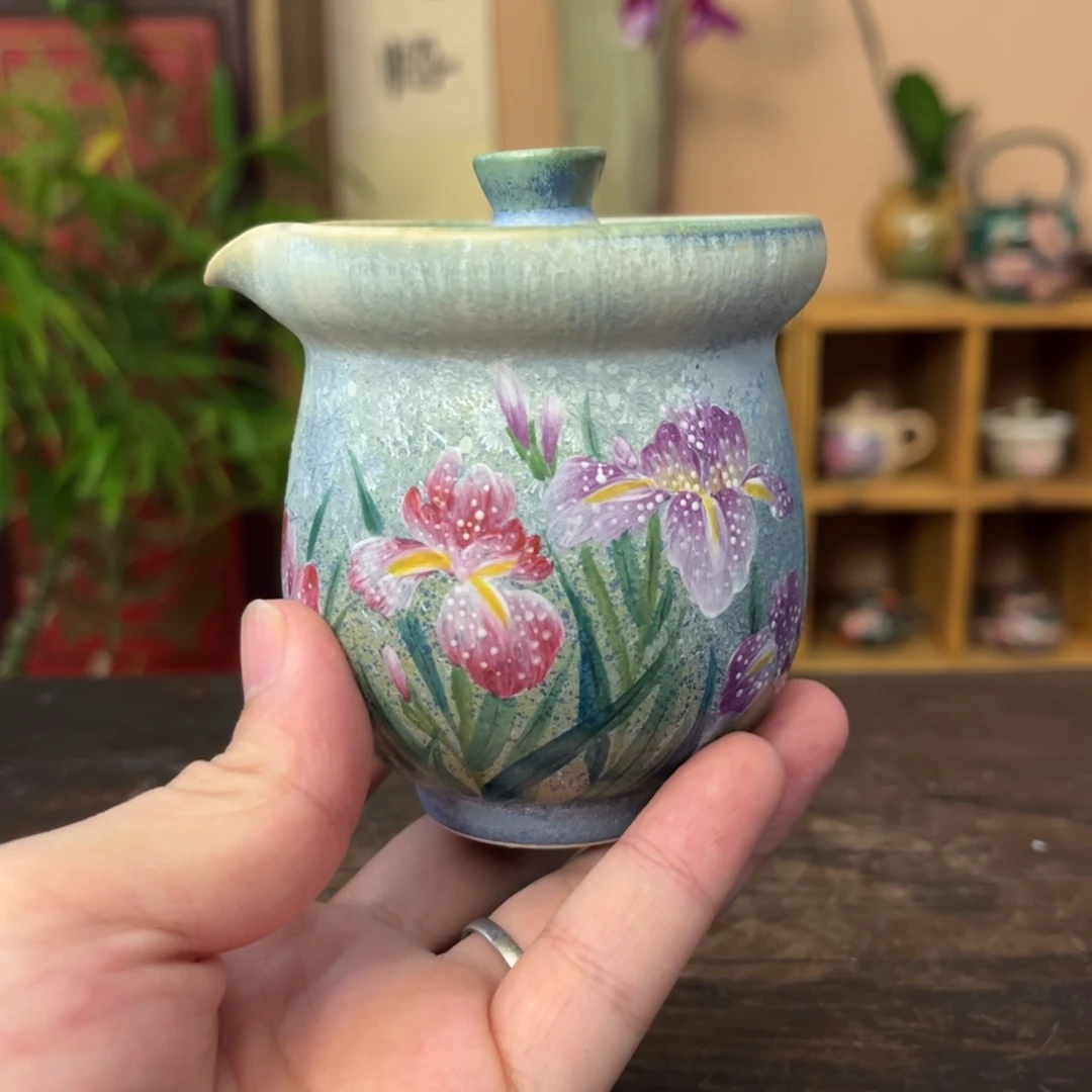 柴烧手工手绘陶瓷