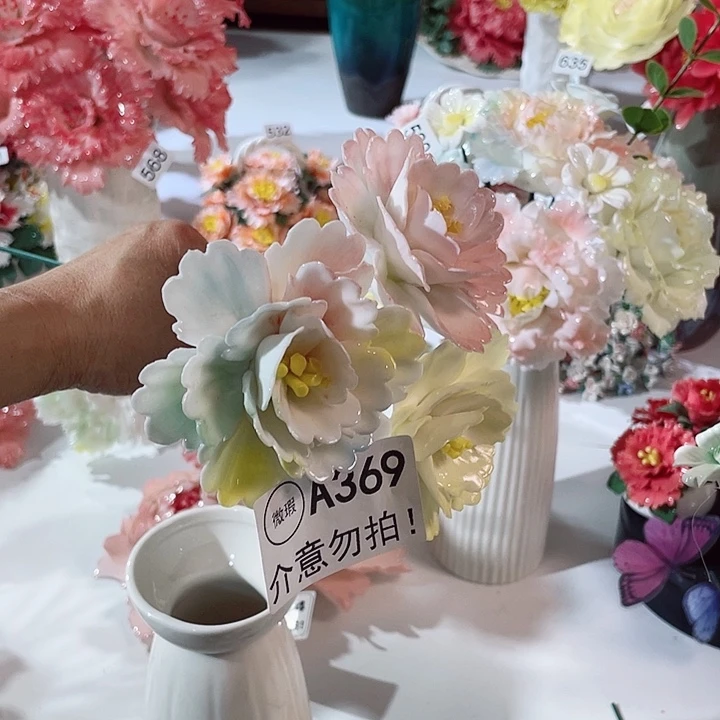 陶摆件瑕疵断片列开介意勿拍，拍退退拉黑