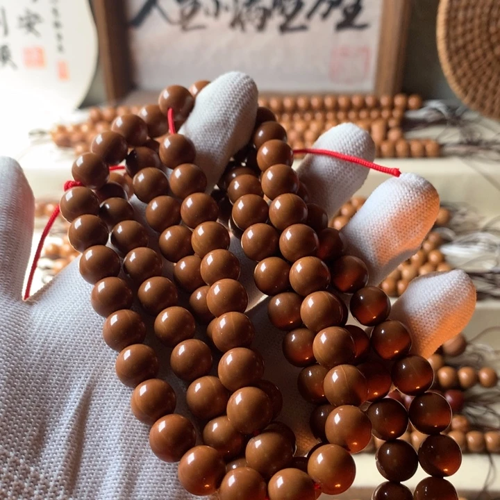 猴头核桃手串表面黑点正圆脖挂10mm