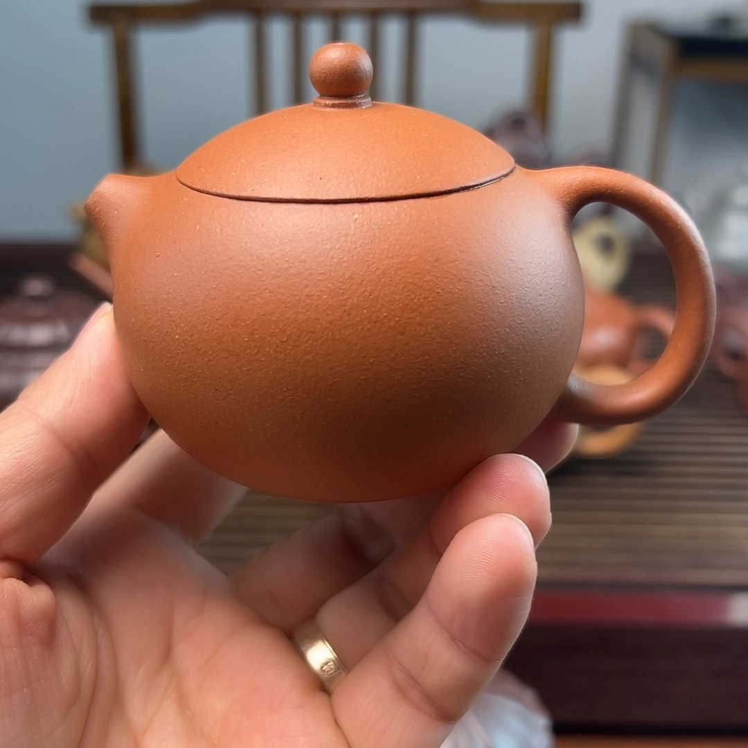 紫砂茶壶西施，降坡