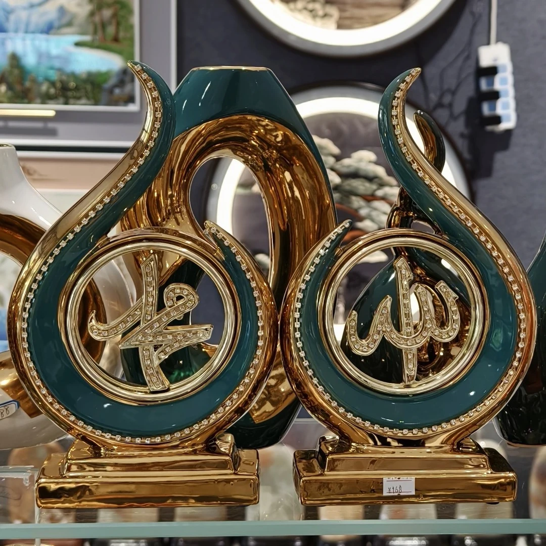 超赞的家用室内装饰陶瓷卓立复古摆件创意，不发新疆哦。