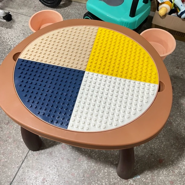 大号大颗粒积木桌