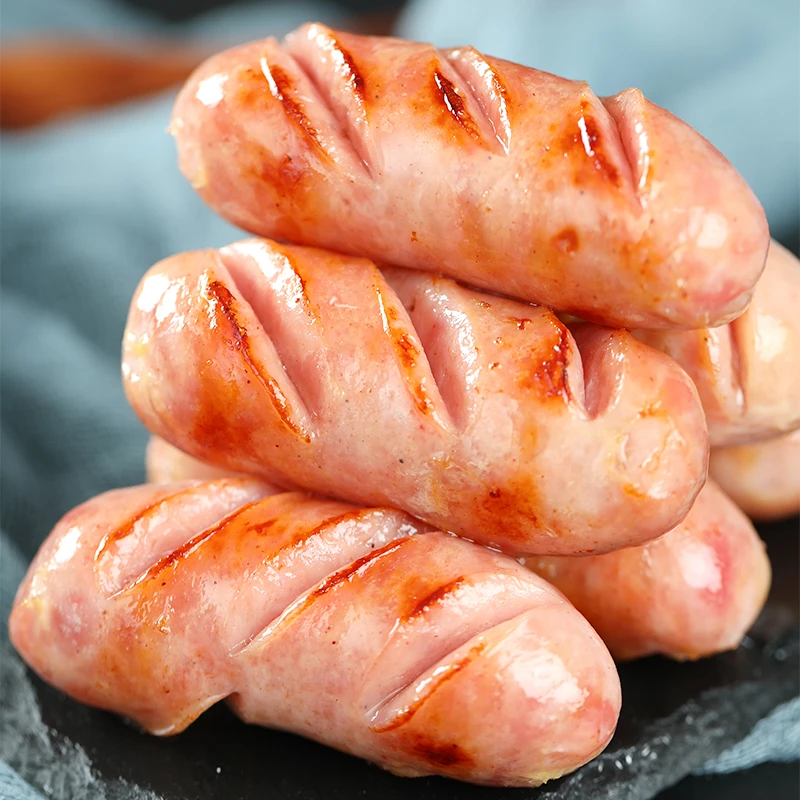 瑞发德黑椒烤肠肉肠紧实地道王肠（原味+黑胡椒口味）肉香爆汁冷冻