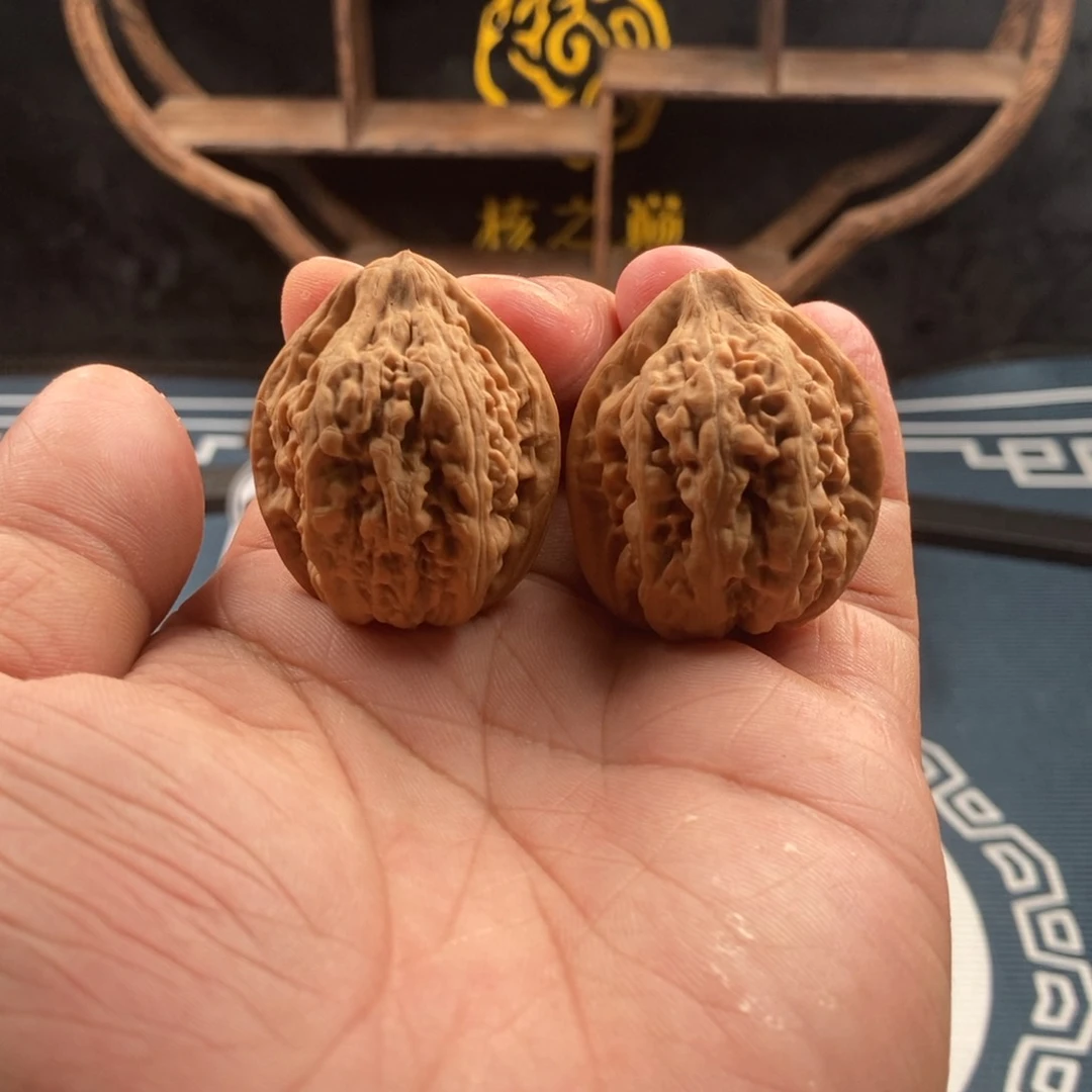 文玩核桃把件全品野无
