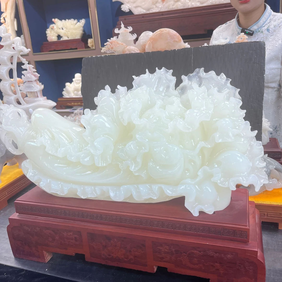 白菜摆件--家居装饰品乔迁开业公司办公室客厅大堂摆件工艺品