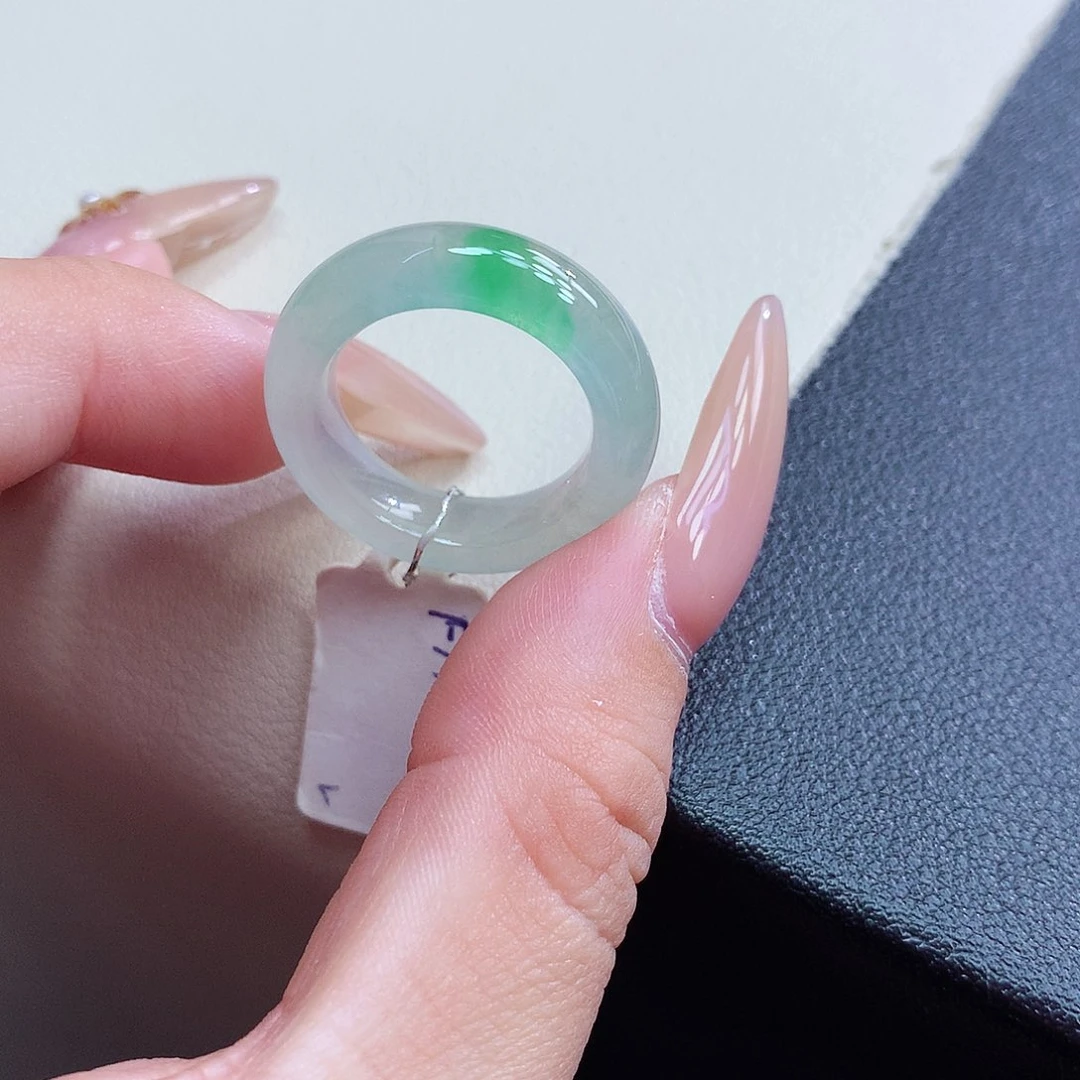 未镶嵌戒指翡翠13-14号