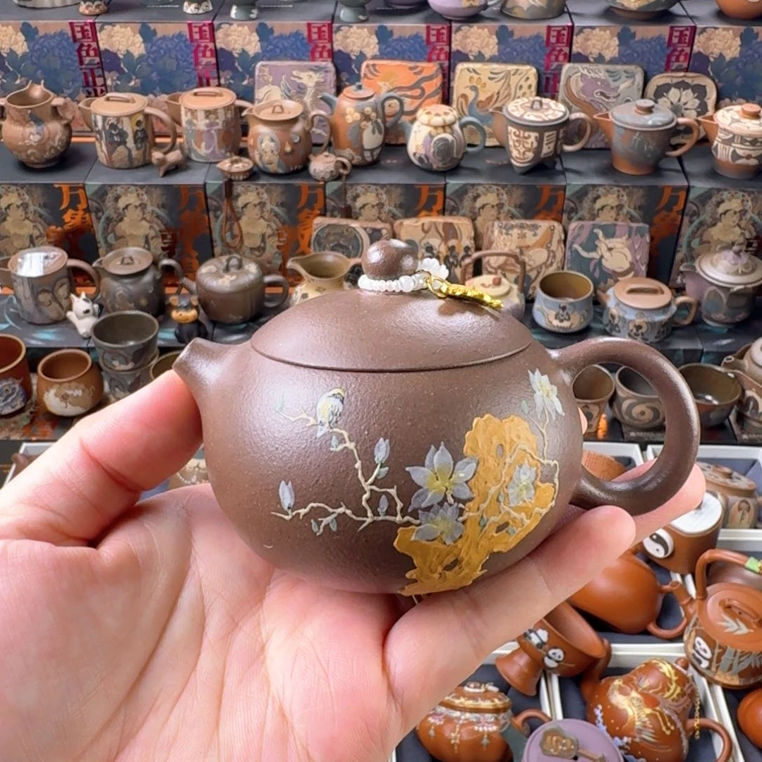 茶壶紫砂150cc原矿精工半手