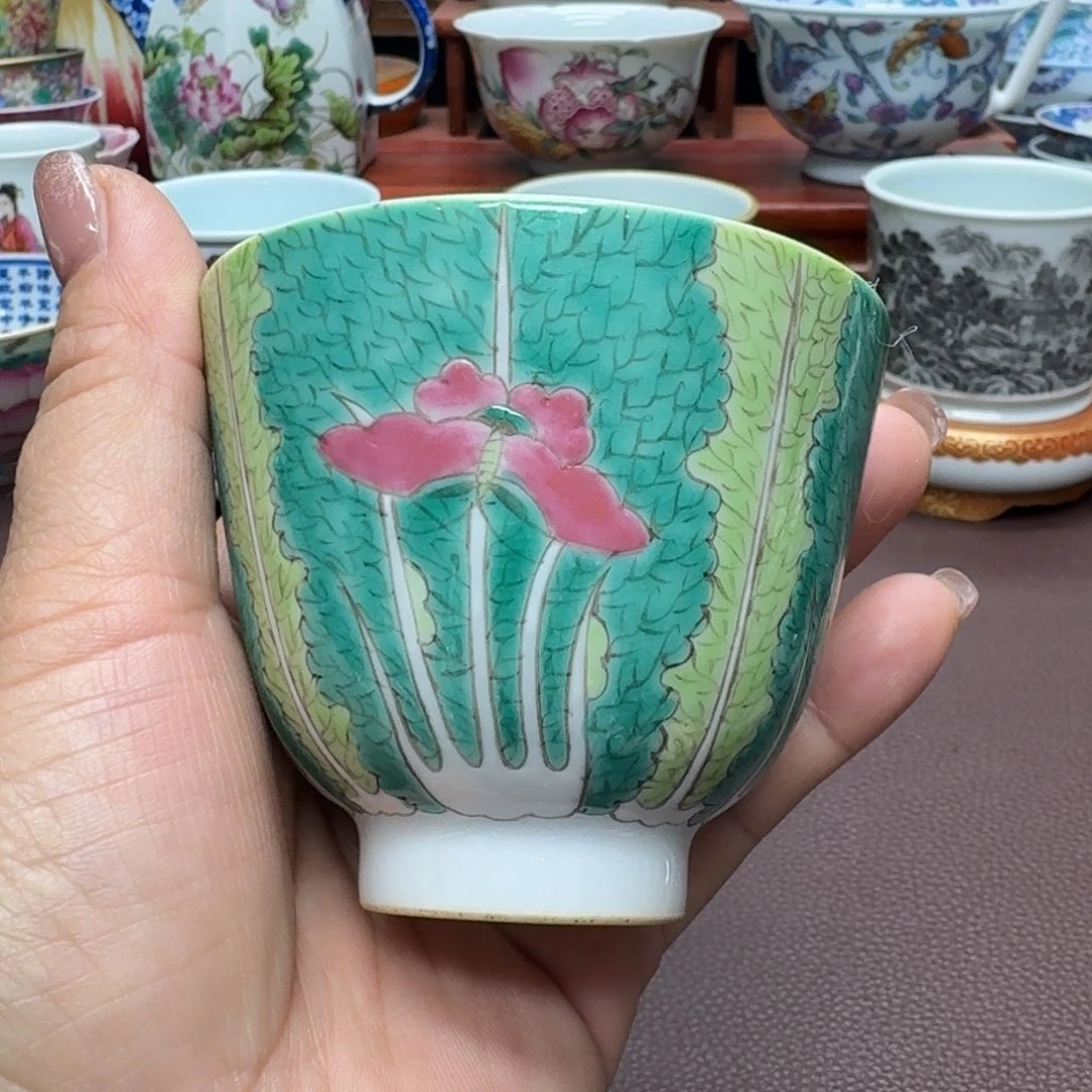 瓷片景德镇仿古手工制作精品展示