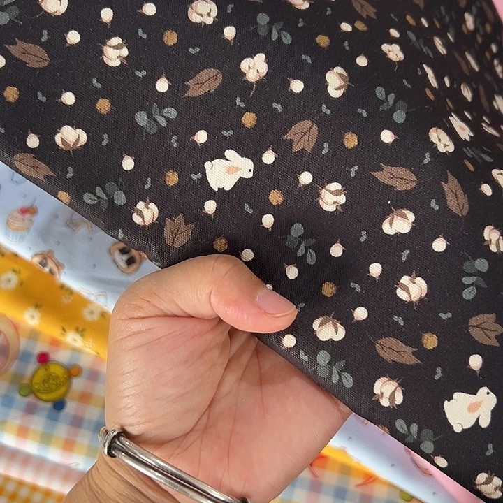 棉福利一米纯棉8安帆布1.5米宽果子块