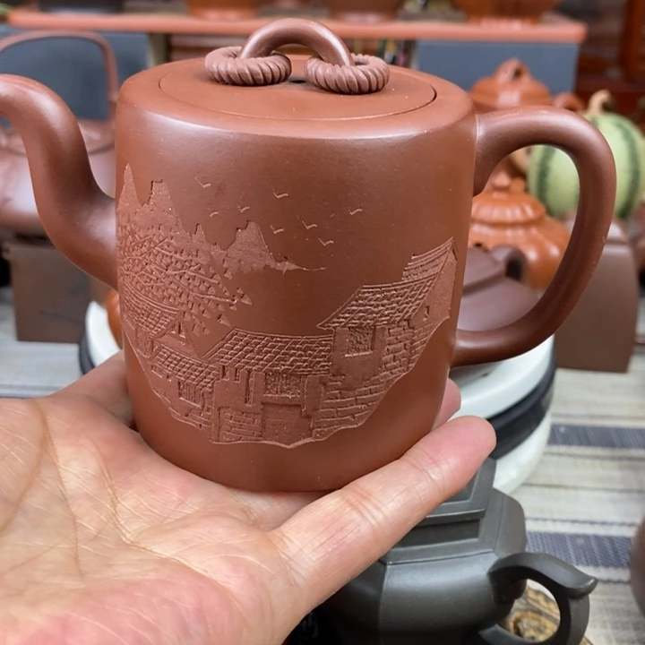 紫砂茶壶M****m双圈300cc三八节福利