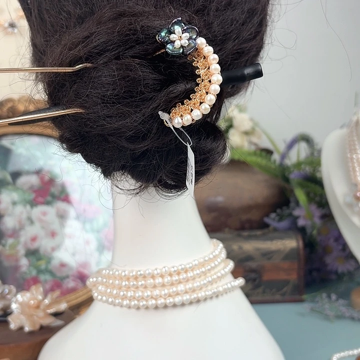 发饰未镶嵌淡水珍珠