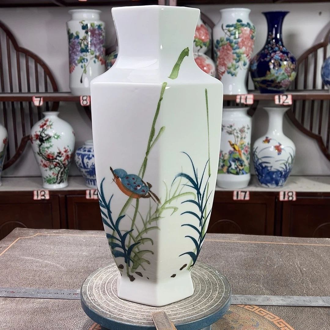 陶摆件景德镇陶瓷6竹