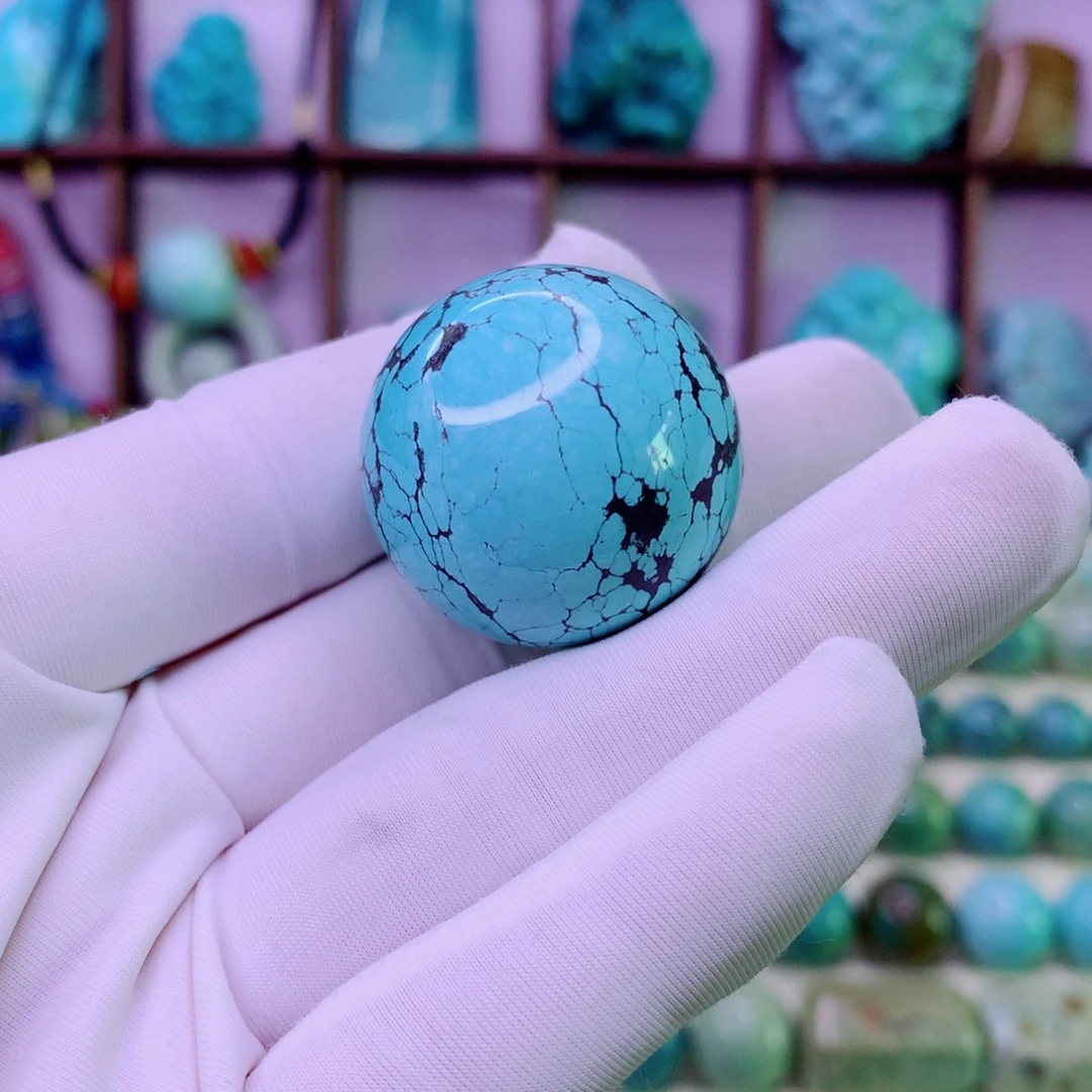 冰***川绿松石未镶嵌原矿绿松石