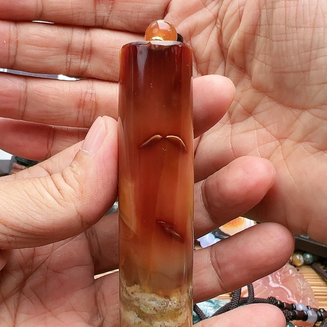 未镶嵌玛瑙/玉髓珠宝半成品