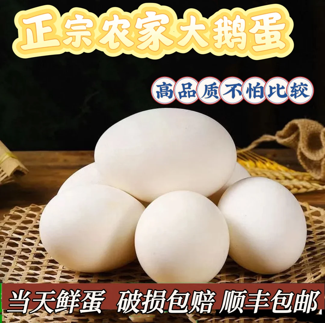 现捡现发新鲜散养生态农家土鹅蛋