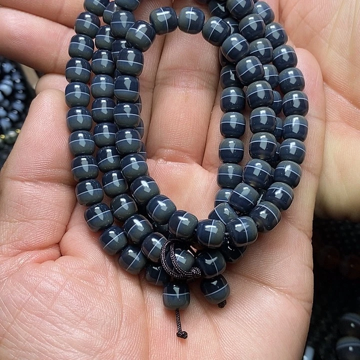 玛瑙/玉髓手链未镶嵌兰**果