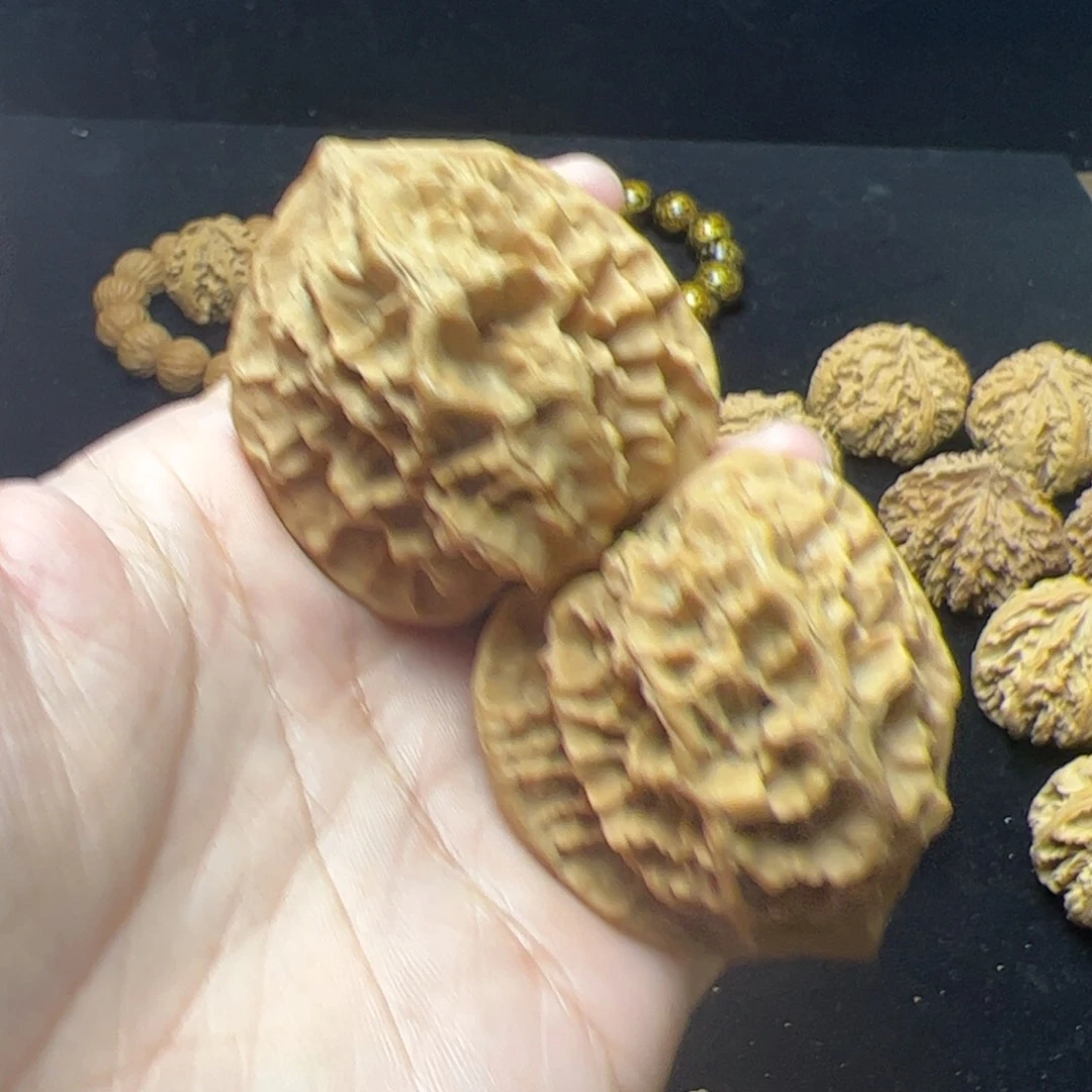 B***1文玩核桃把件秦岭文玩核桃