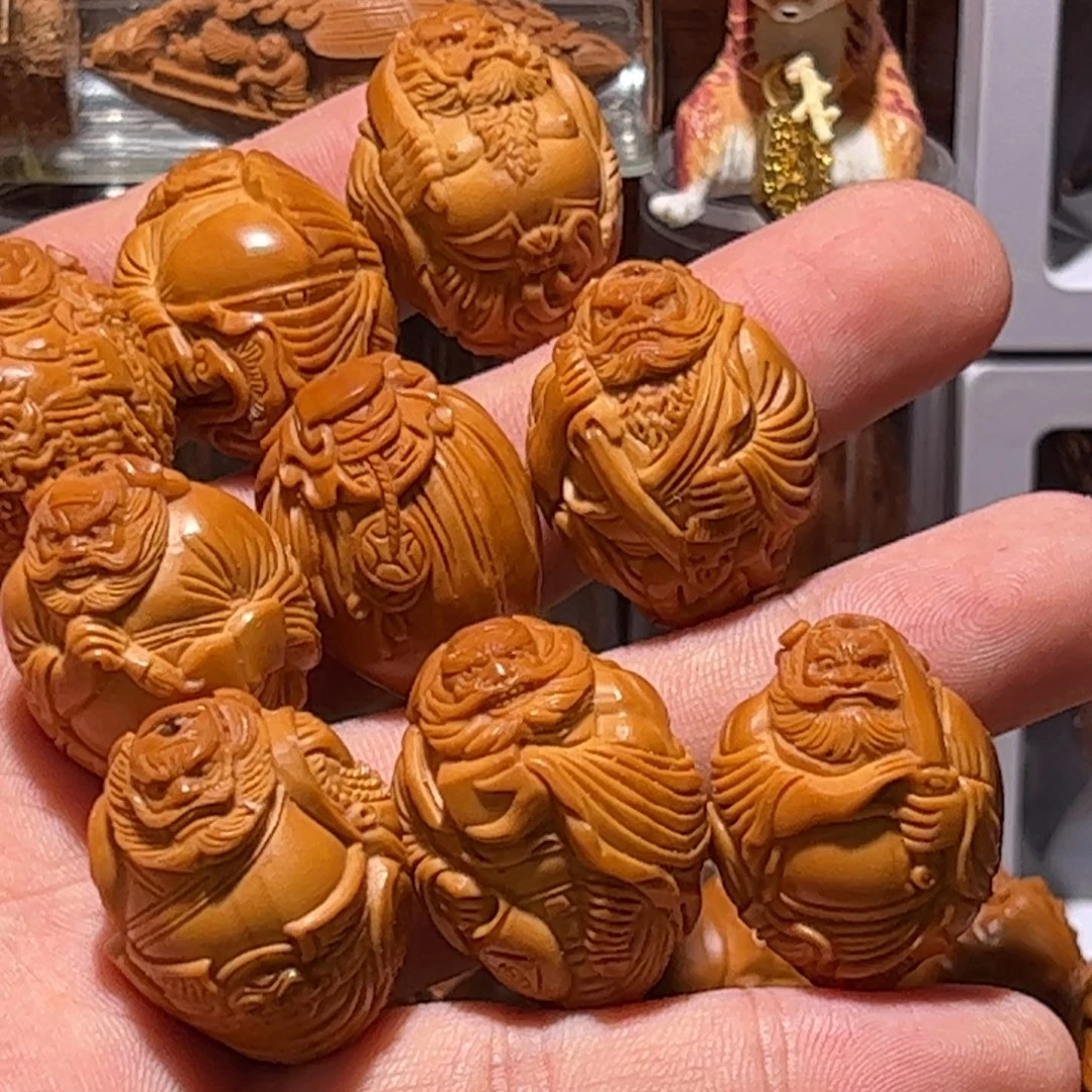 爍***手串/手链橄榄核手工钟馗捉鬼