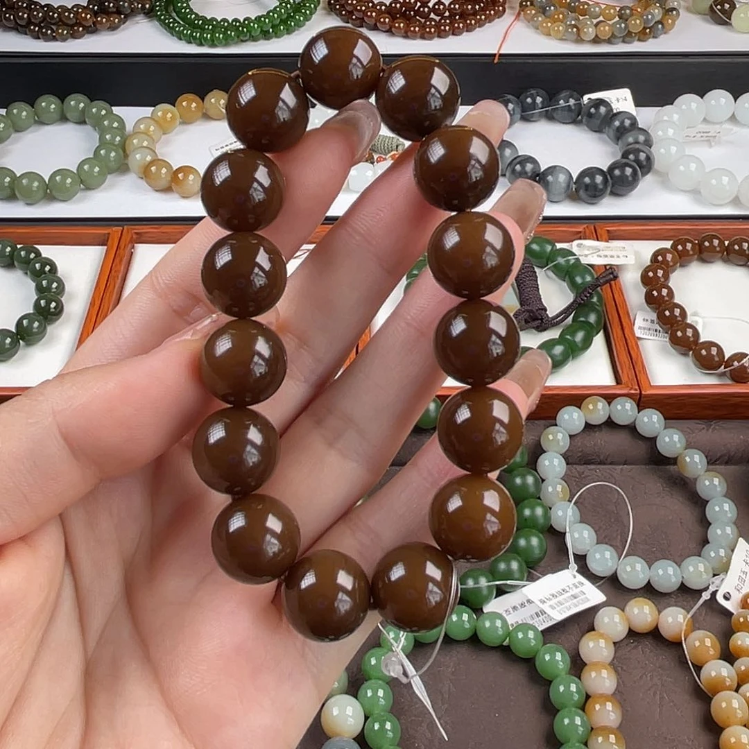 手链未镶嵌和田玉子**S