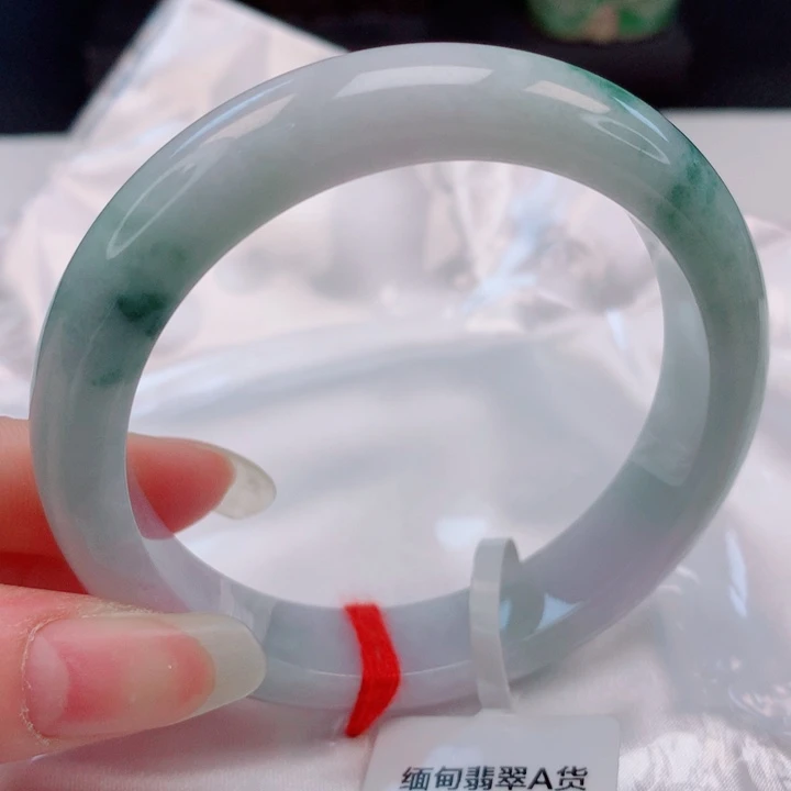 未镶嵌手镯翡翠54圈