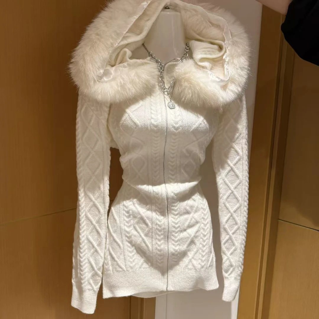 MUA家慵懒姐姐纯欲修身连衣裙