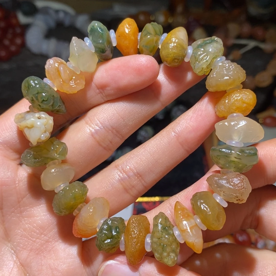玛瑙/玉髓未镶嵌珠宝半成品