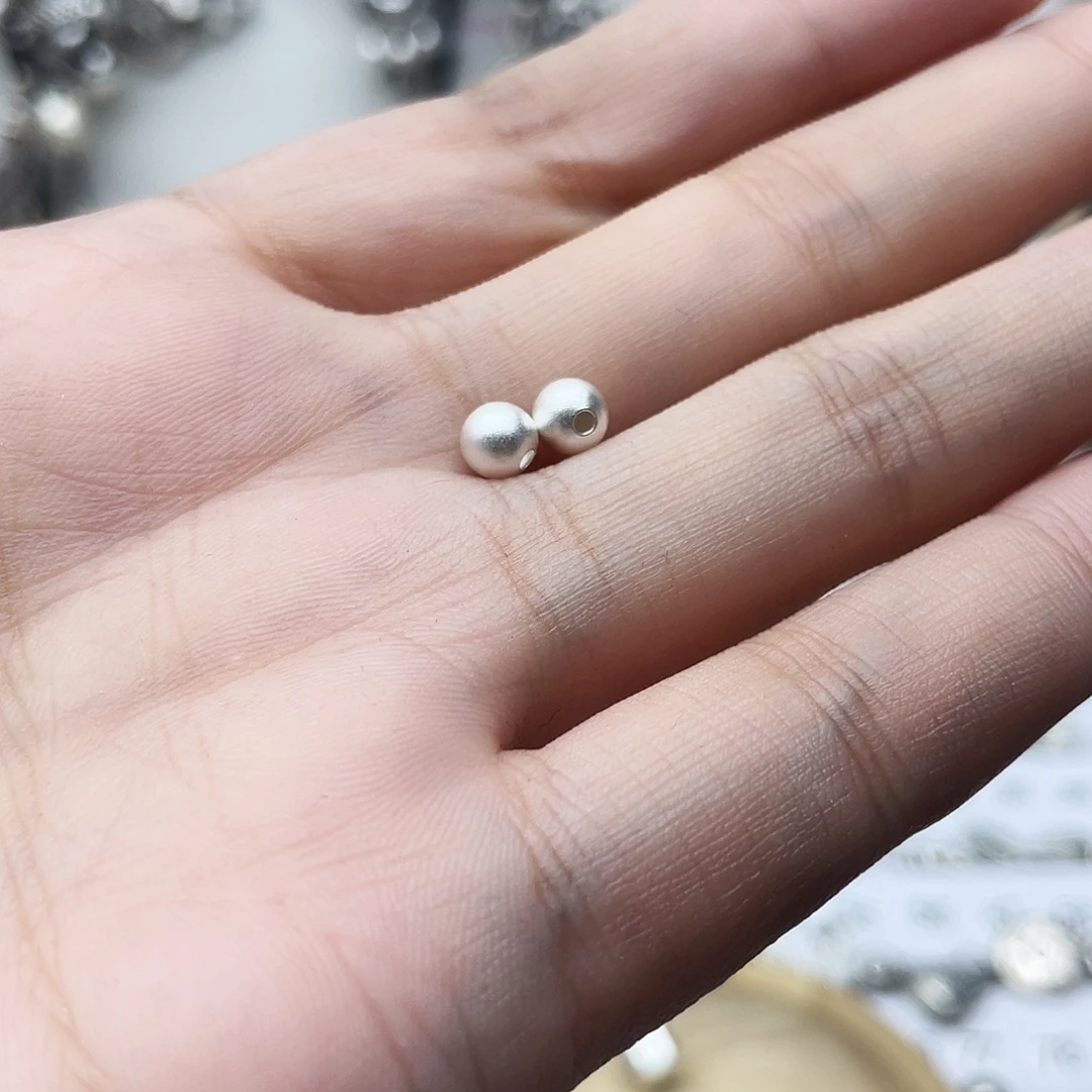 足银足银999小配件圆珠