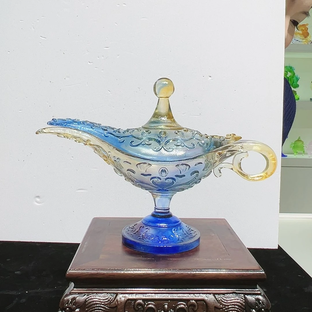 【闪购商品】手工艺品琉璃阿拉丁神灯香炉