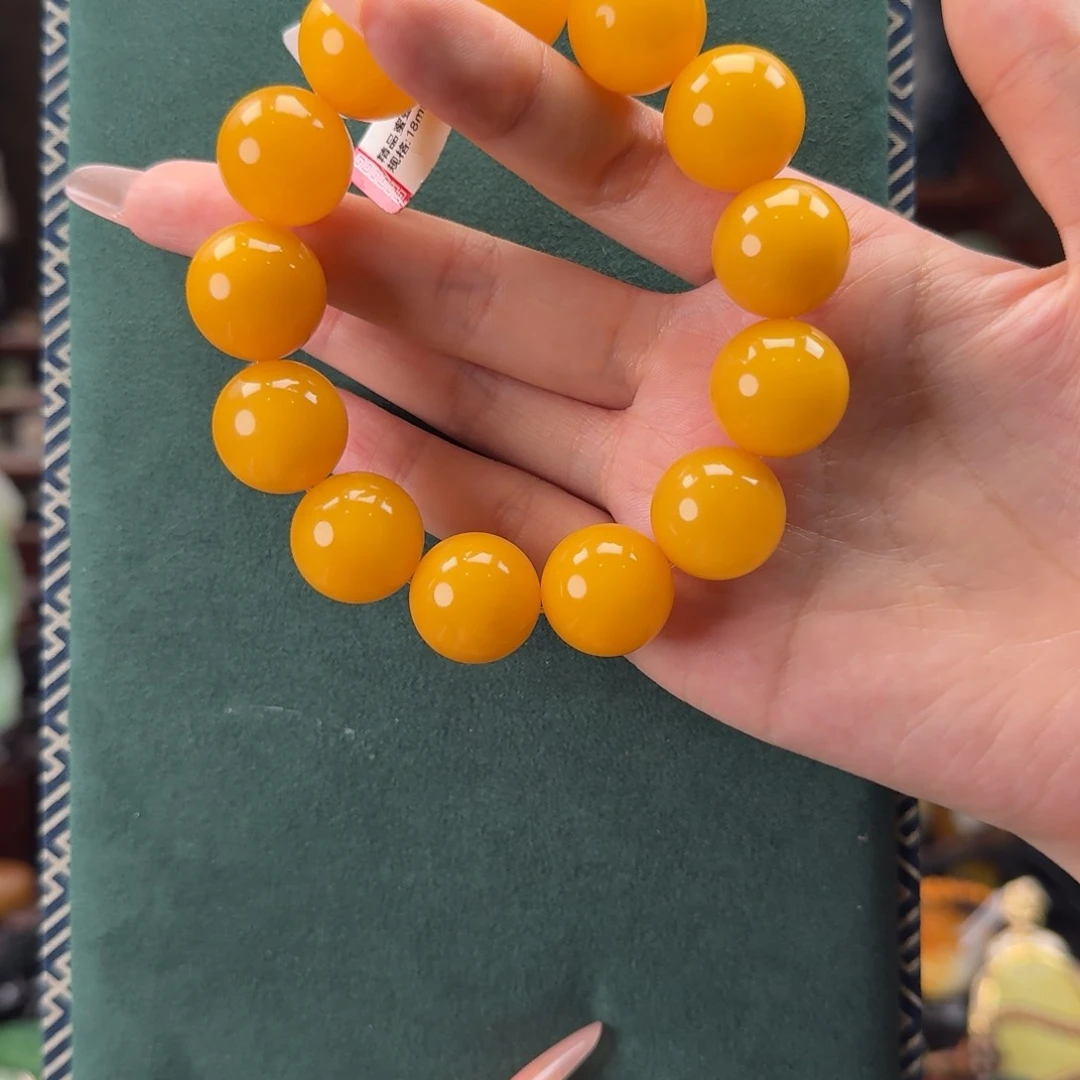 未镶嵌蜜蜡手链狐*