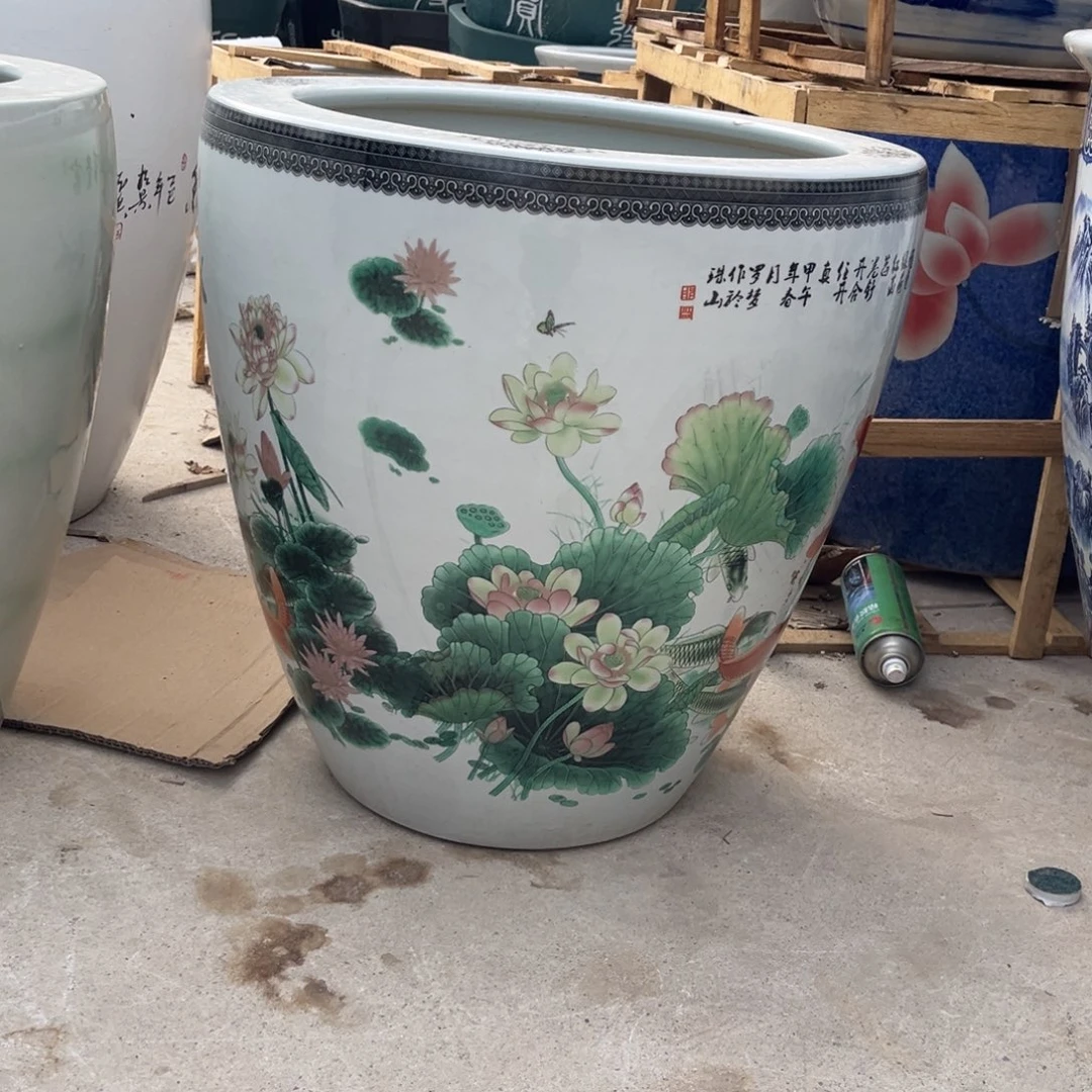 瓷片直径60厘米高度65厘米……