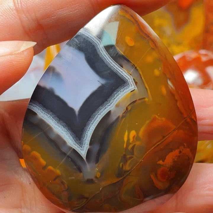 未镶嵌吊坠(不含链)玛瑙/玉髓